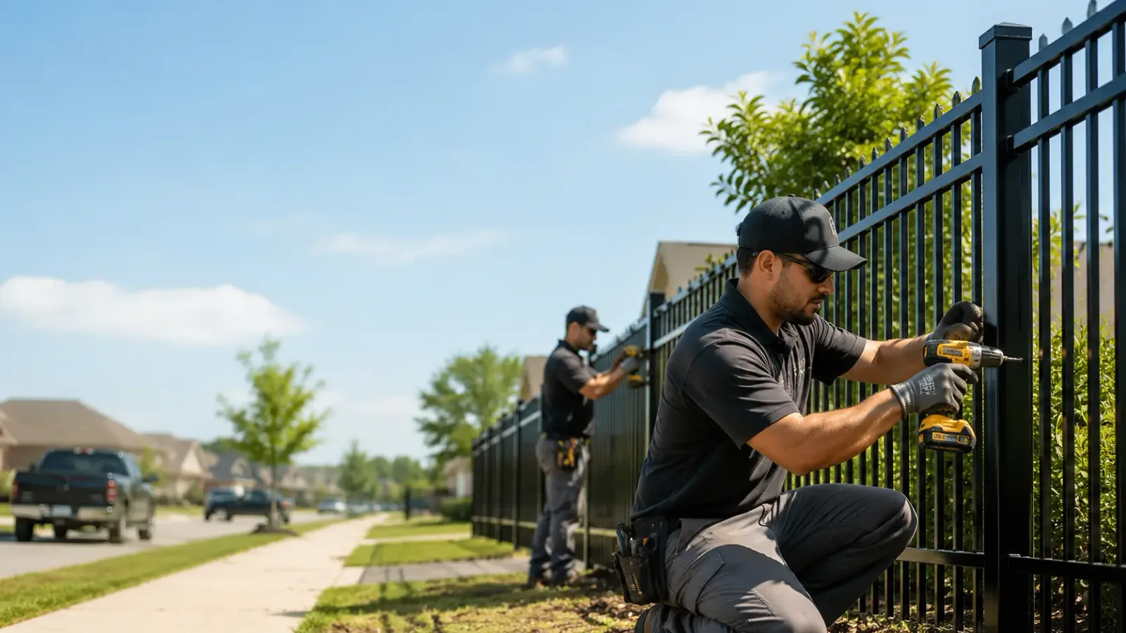 Metal Fence Installation in Coffeeville, MS